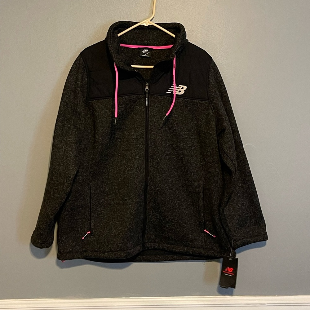 New Balance zip up jacket. Brand new w/ tags.